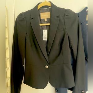 Black banana republic wool blazer NWT